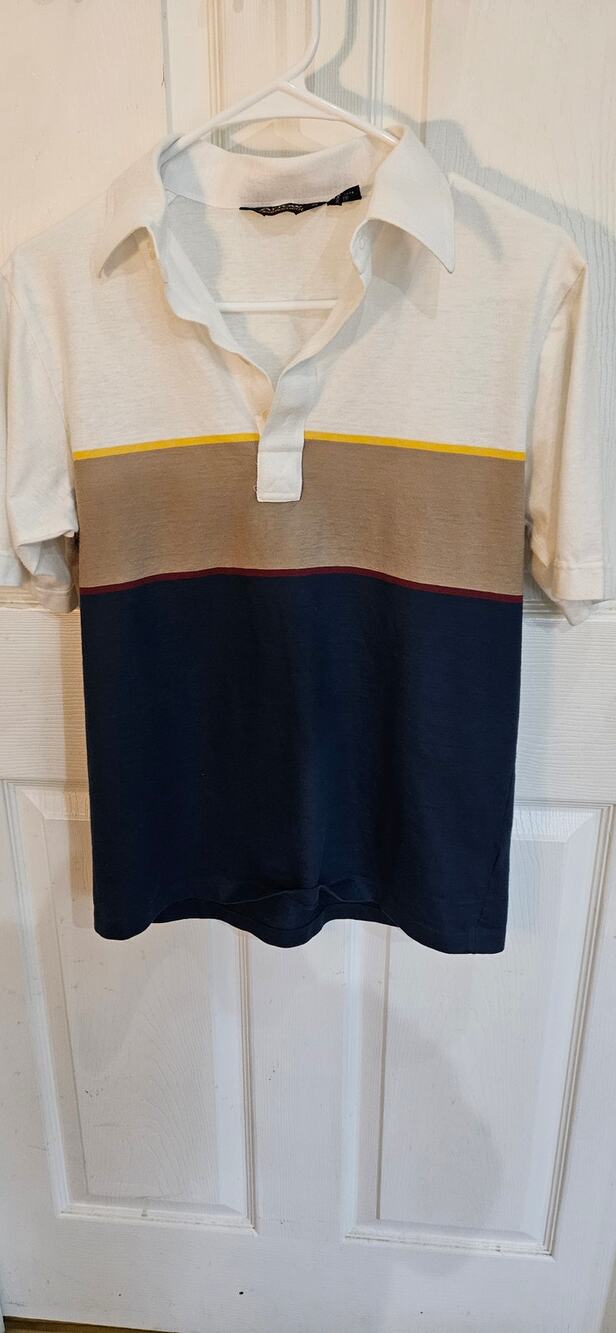 Arrow Tournament Boys Polo Style Shirt Size Med EUC